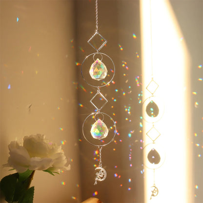 Captain Coast Crystal Wind Chime – Light-Catching Elegance for Your Home Decor