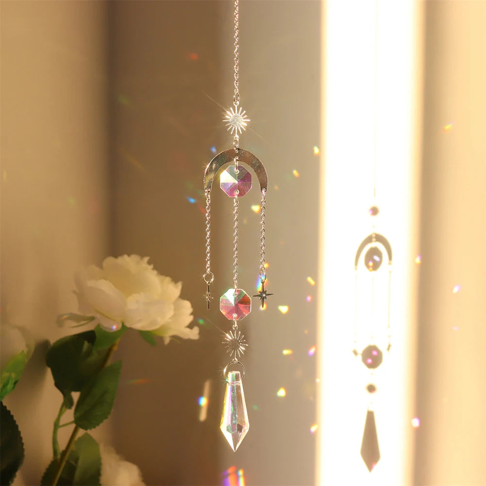 Captain Coast Crystal Wind Chime – Light-Catching Elegance for Your Home Decor