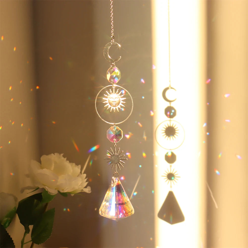 Captain Coast Crystal Wind Chime – Light-Catching Elegance for Your Home Decor