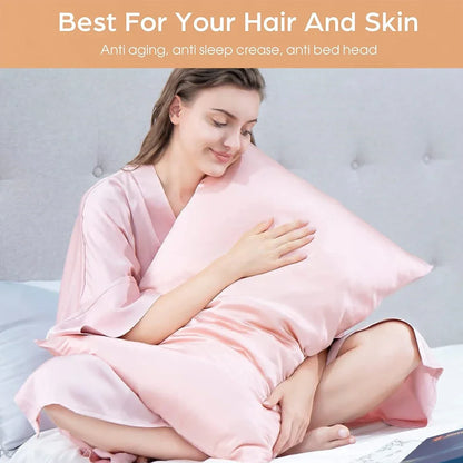 Captain Coast 100% Pure Mulberry Silk Pillowcase – Soft, Breathable & Hair-Skin Friendly