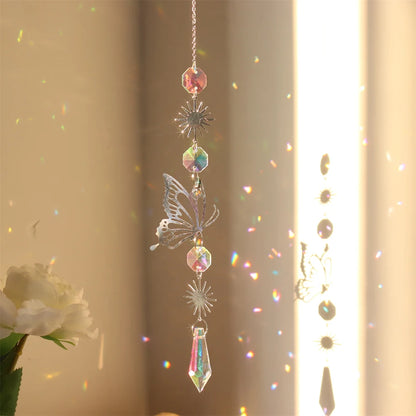 Captain Coast Crystal Wind Chime – Light-Catching Elegance for Your Home Decor