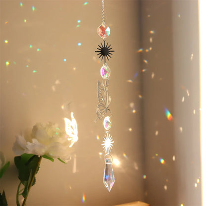 Captain Coast Crystal Wind Chime – Light-Catching Elegance for Your Home Decor