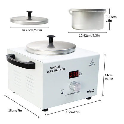 Wax Warmer for Hair Removal with Adjustable Temperature